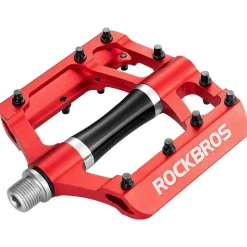 ROCKBROS MTB Pedals Platform Bike Pedal Aluminum 9/16