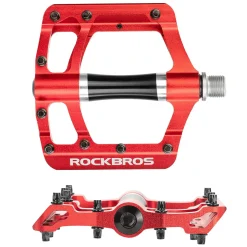 ROCKBROS MTB Pedals Platform Bike Pedal Aluminum 9/16