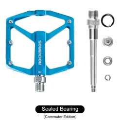 ROCKBROS MTB Reflective Aluminum Pedals 9/16