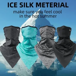 ROCKBROS Neck Gaiter-UPF 50+ Cool Face Cover UV Protection Breathable Neck Gaiters