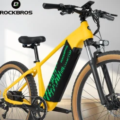 ROCKBROS Neoprene Ebike Battery Cover Wear Dirt Resistant for Outdoor Use