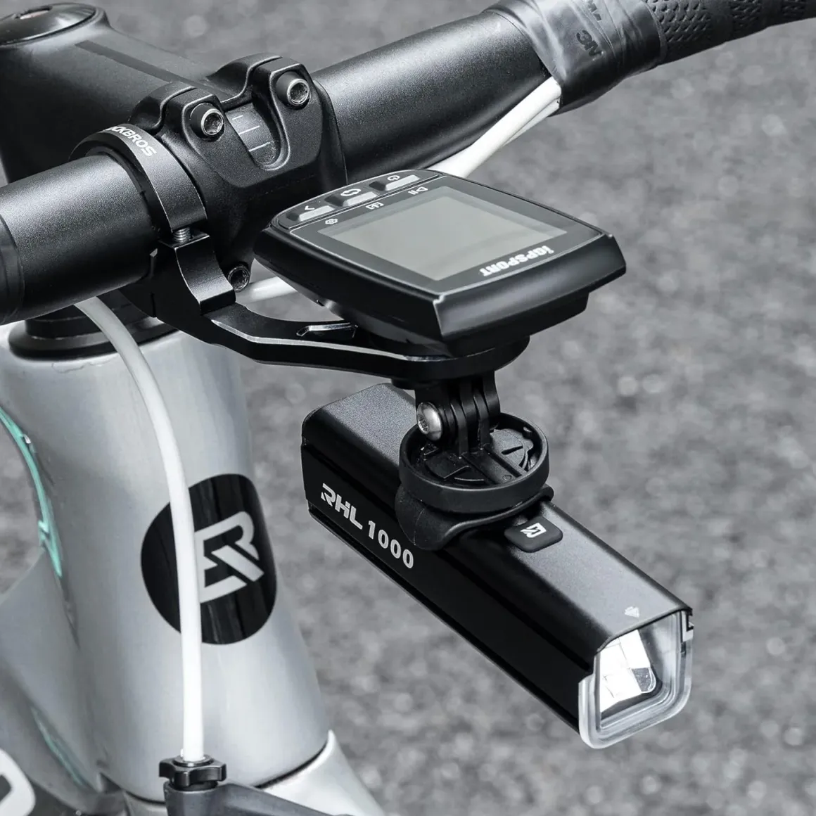 ROCKBROS Out Front Bike Mount Cycling Computer Mount Bike Handlebar 1.25''/ 31.8mm