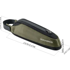 ROCKBROS Portable Bike Top Tube Bag Reflective Ultralight