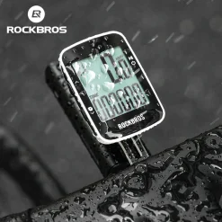 ROCKBROS R1 Bike Computer GPS Wireless Speedometer IPX7 600mAh Battery 2.3''