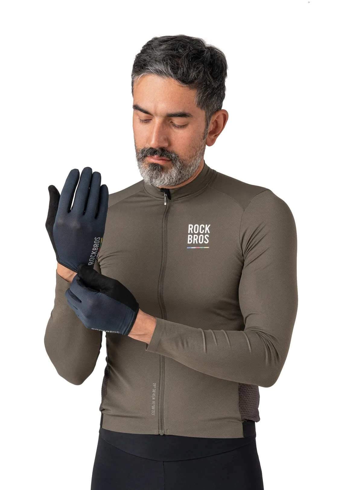 ROCKBROS Road-to-Sky Fine Sheepskin Full Finger Gloves