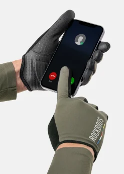 ROCKBROS Road-to-Sky Fine Sheepskin Full Finger Gloves