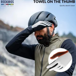 ROCKBROS Road-to-Sky Spring Summer Cycling Gloves Full Finger Touch Screen