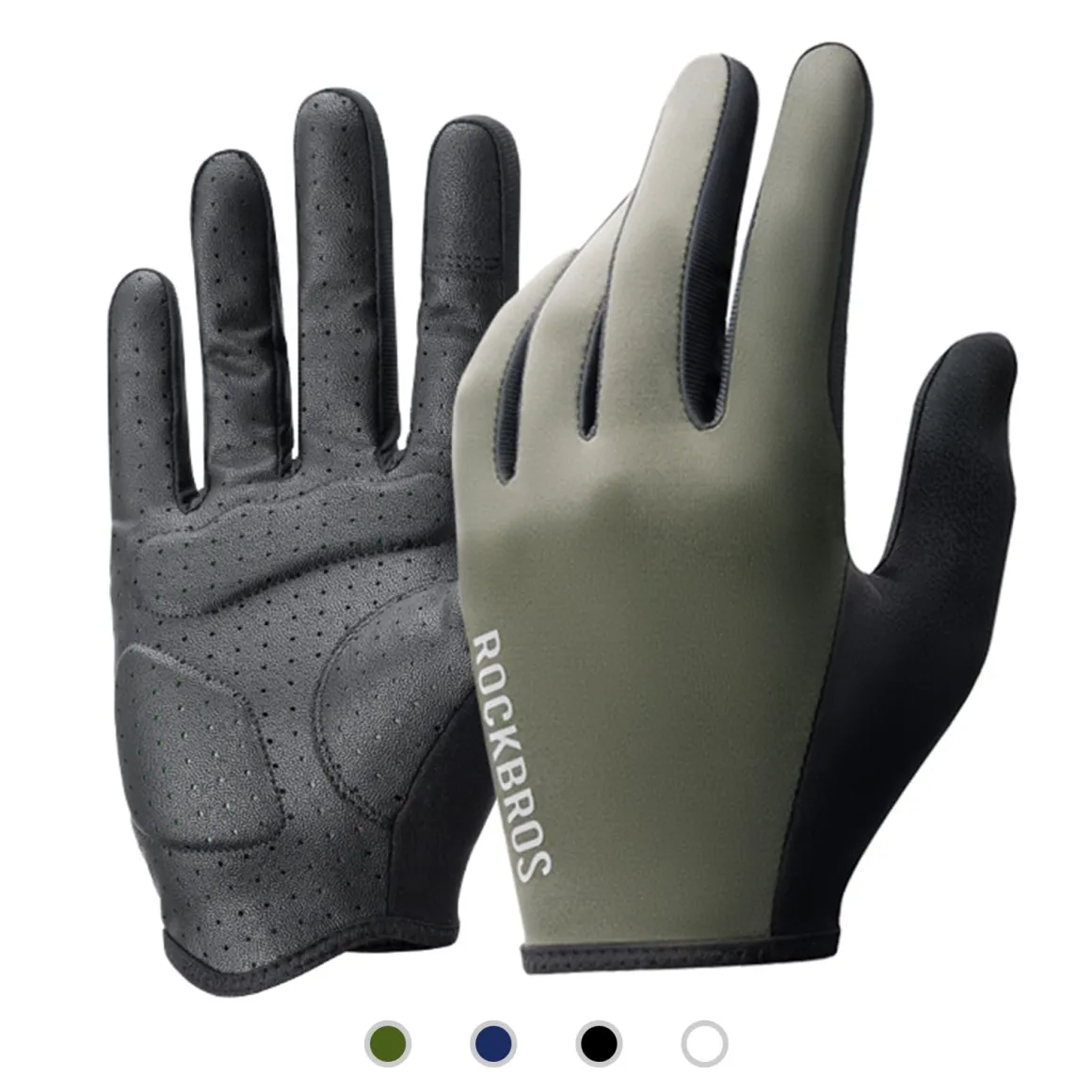 ROCKBROS Road-to-Sky Spring Summer Cycling Gloves Full Finger Touch Screen