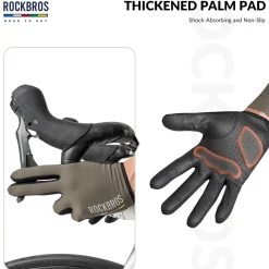 ROCKBROS Road-to-Sky Spring Summer Cycling Gloves Full Finger Touch Screen
