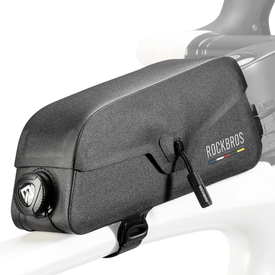 ROCKBROS Road To Sky 100%Waterproof Magnetic Bike Top Tube Frame Bag 0.6L/0.9L