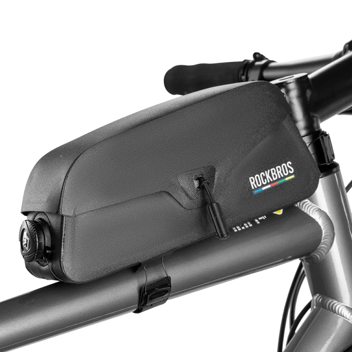 ROCKBROS Road To Sky 100%Waterproof Magnetic Bike Top Tube Frame Bag 0.6L/0.9L