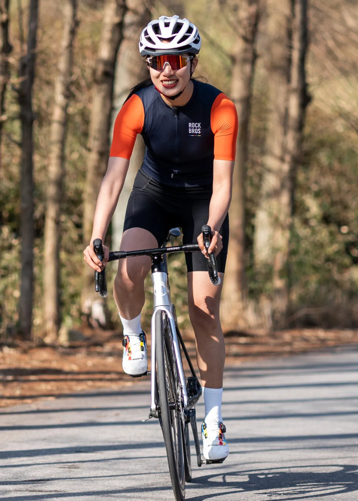 ROCKBROS Road-to-Sky Women's Cycling Short-Sleeved Jersey