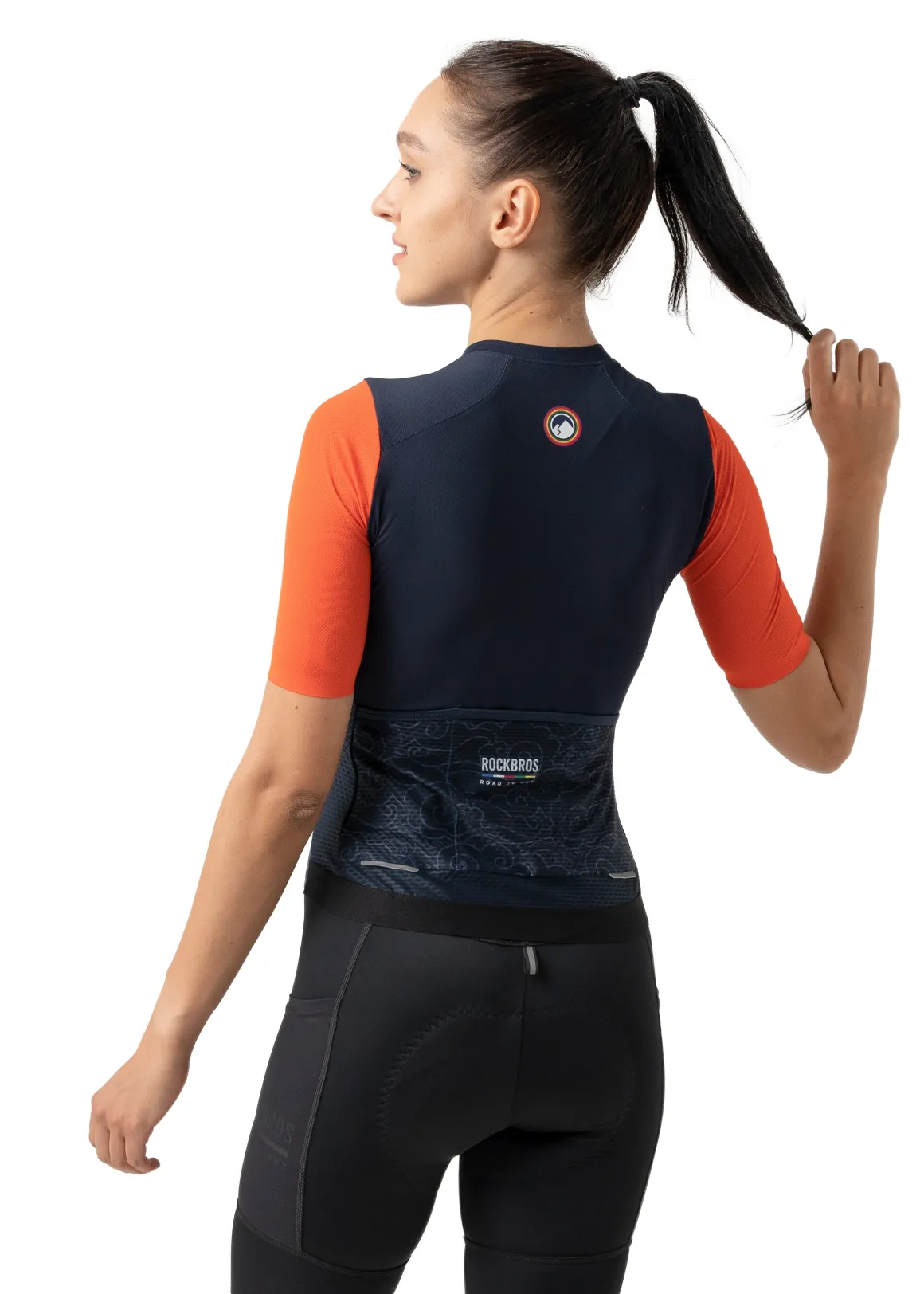 ROCKBROS Road-to-Sky Women's Cycling Short-Sleeved Jersey