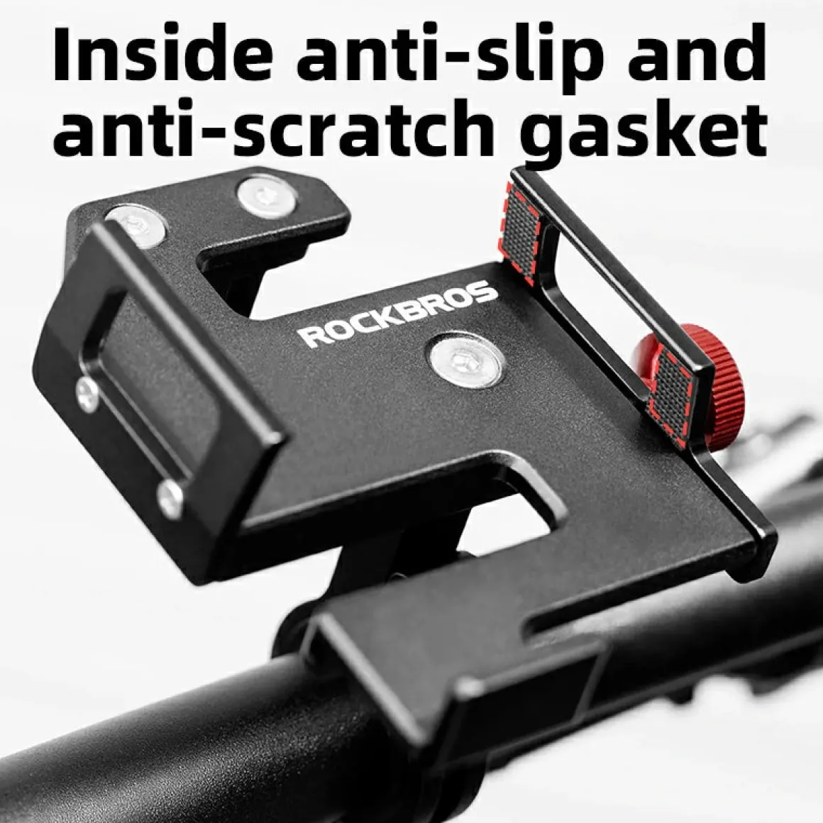 ROCKBROS S Clip Ring Bike Phone Holder for 4.7–7.09" Phones
