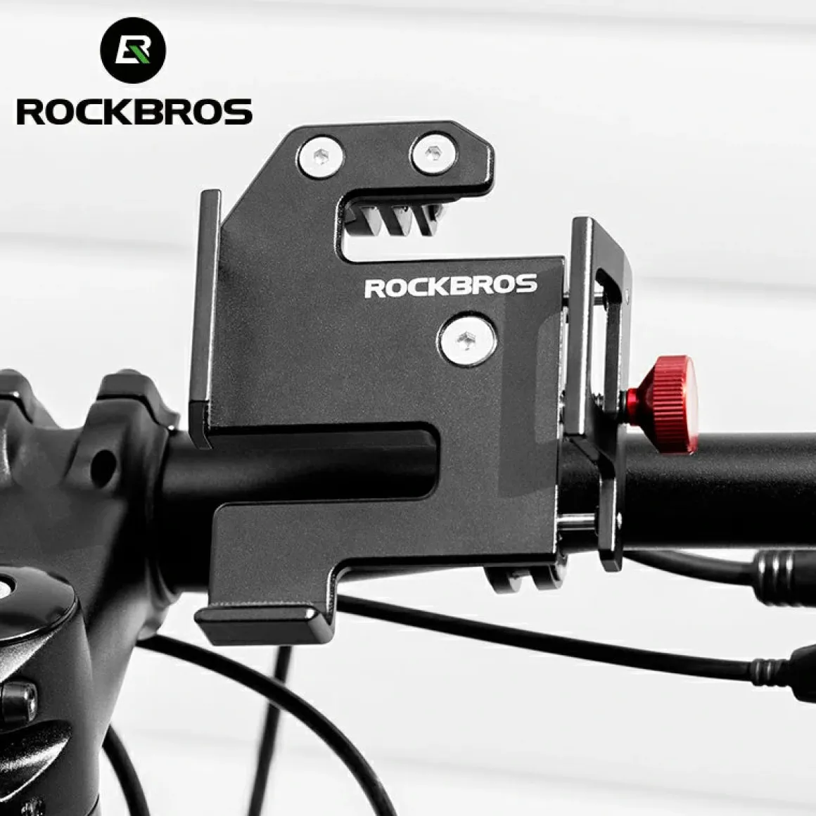 ROCKBROS S Clip Ring Bike Phone Holder for 4.7–7.09" Phones