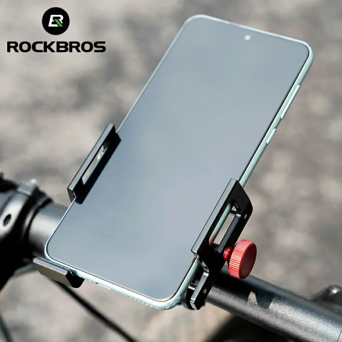 ROCKBROS S Clip Ring Bike Phone Holder for 4.7–7.09" Phones