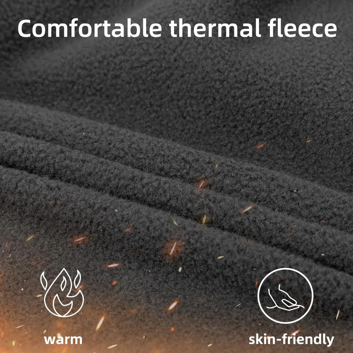ROCKBROS Ski Balaclava Thermal Fleece Balaclava for Cold Weather Winter Men