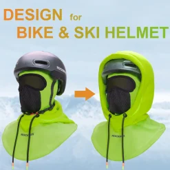ROCKBROS Ski Balaclava Thermal Fleece Balaclava for Cold Weather Winter Men