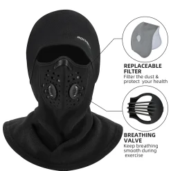 ROCKBROS Ski Mask Balaclava Winter Mask for Men Baclava Cold Weather Thermal
