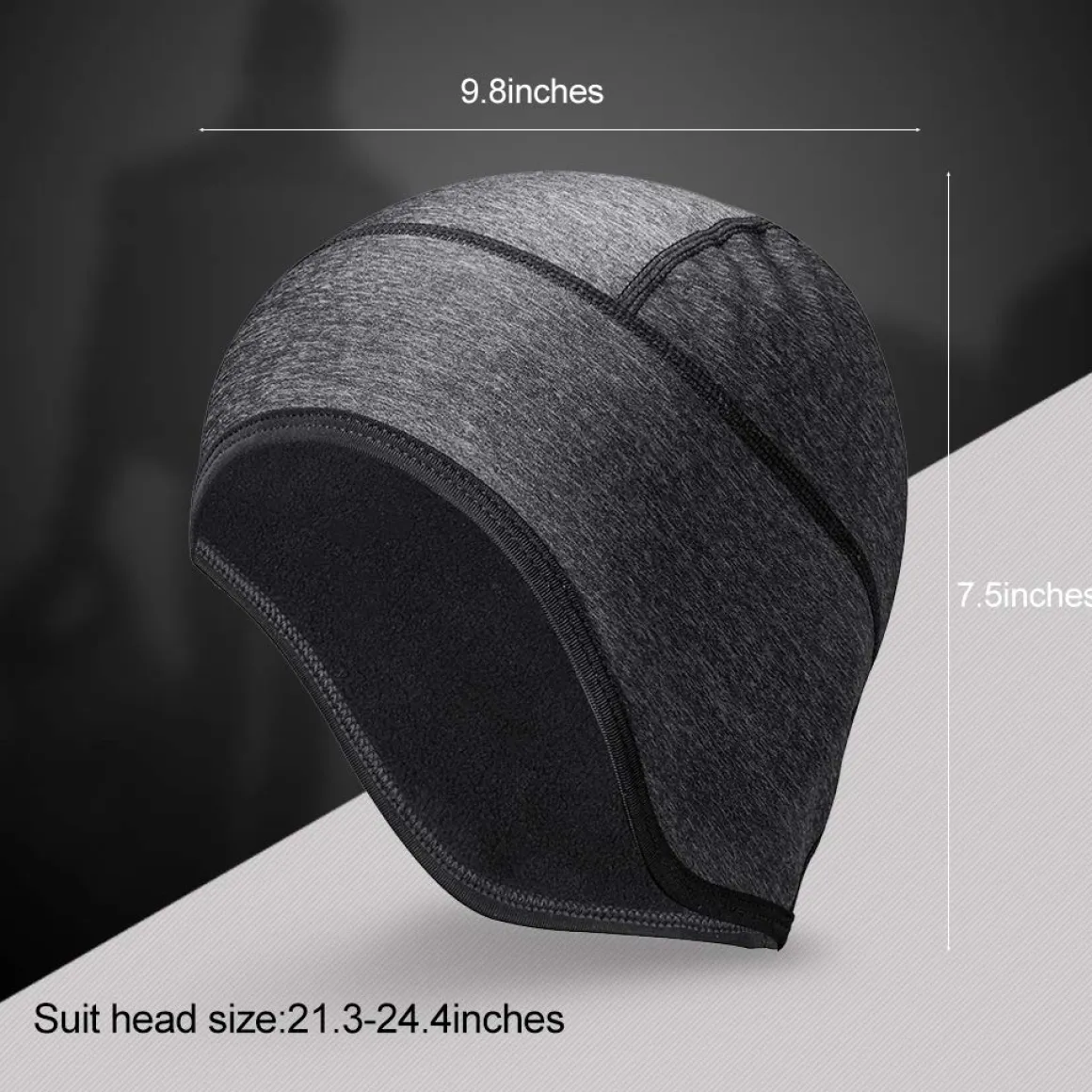 ROCKBROS Skull Cap Thermal Helmet Liner for Men Women Moisture Wicking Fits Under Helmets