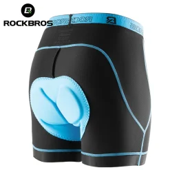 ROCKBROS Sports Men's Cycling Underwear Liner Shorts 3D Padded