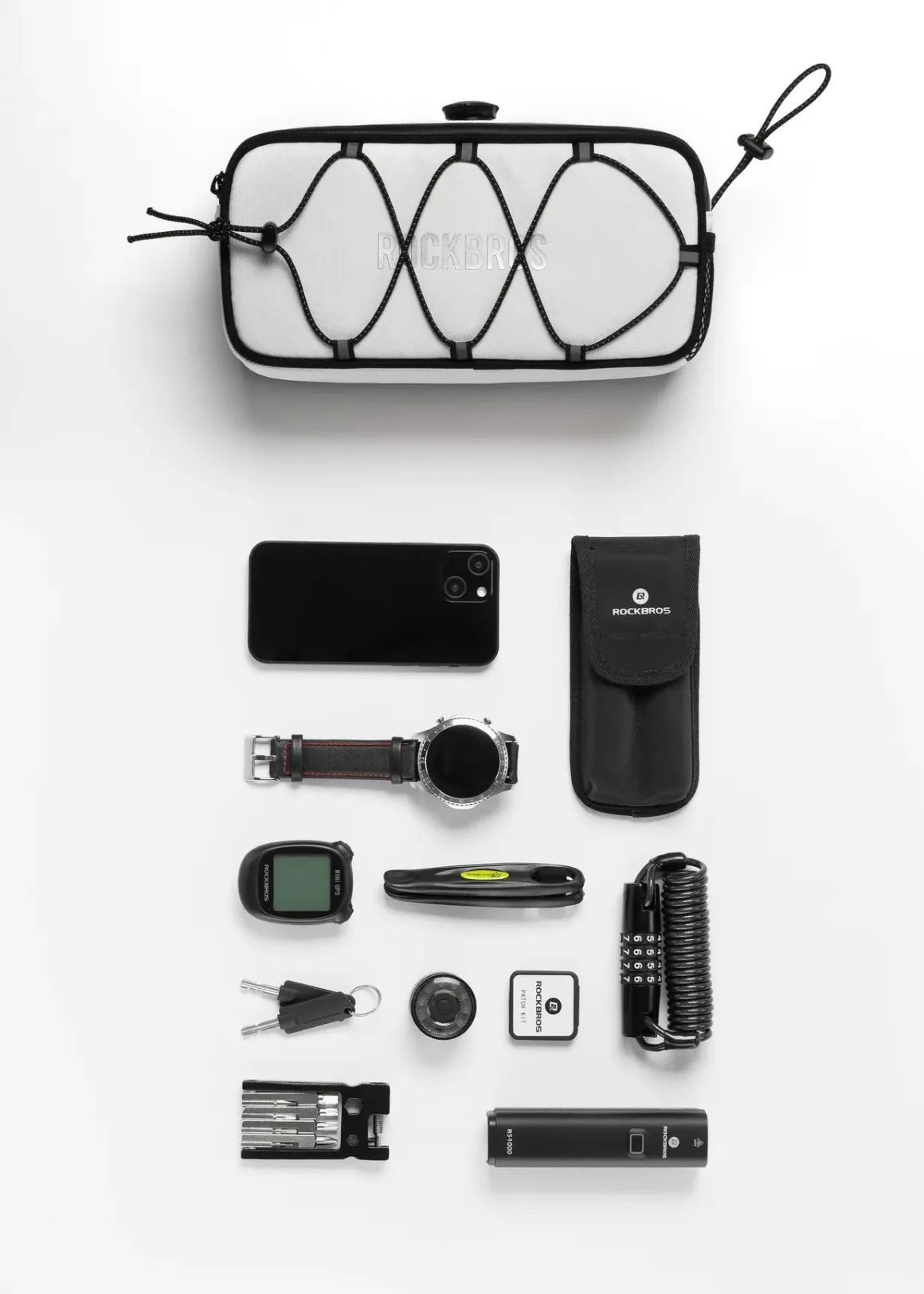 ROCKBROS Square Handlebar Bag-Road to sky