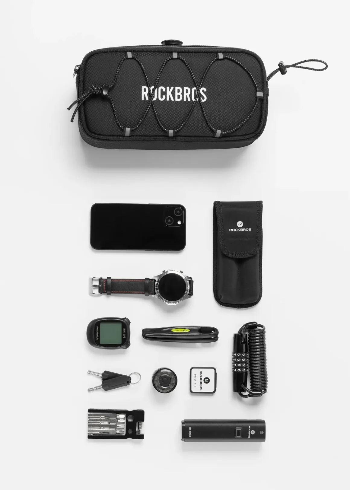 ROCKBROS Square Handlebar Bag-Road to sky