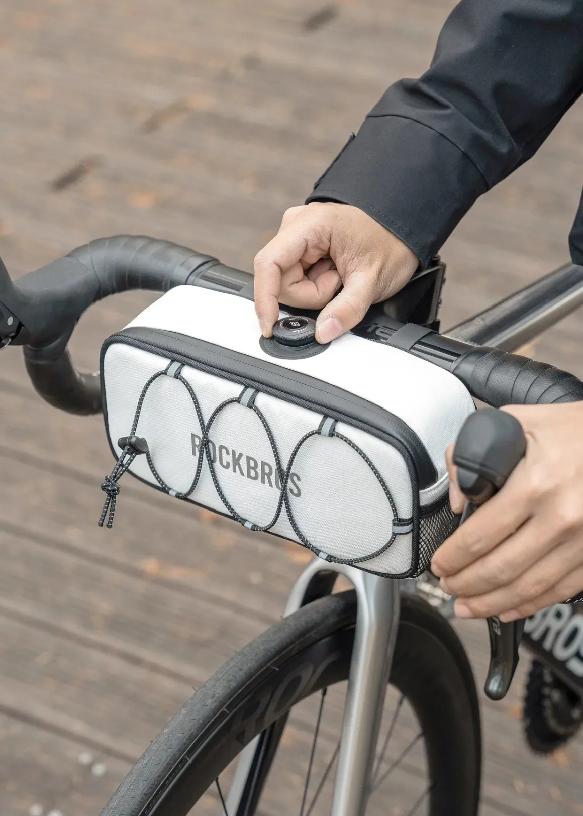 ROCKBROS Square Handlebar Bag-Road to sky