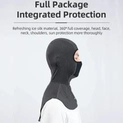 ROCKBROS Summer Balaclava Ice Silk Cooling Balaclava