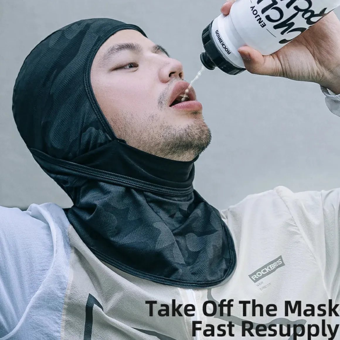 ROCKBROS Summer Ice Silk Balaclava Face Mask