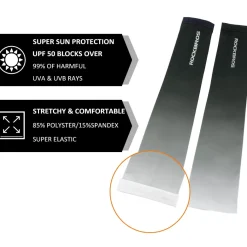 ROCKBROS Sun Protection Arm Sleeves Cooling for Running Golf Fishing Cycling