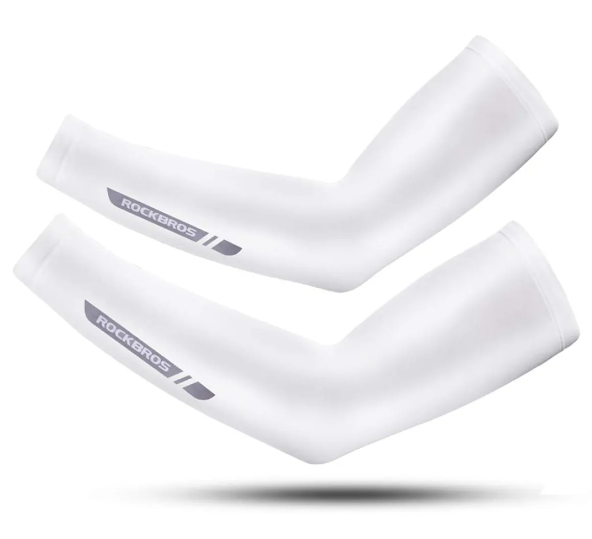 ROCKBROS Sun Protection Arm Sleeves Cooling for Running Golf Fishing Cycling