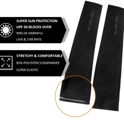 ROCKBROS Sun Protection Arm Sleeves Cooling for Running Golf Fishing Cycling