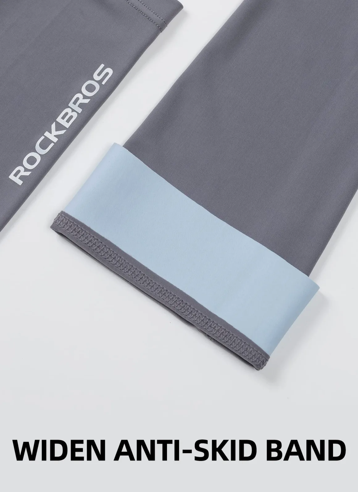 ROCKBROS Sun Protection Arm Sleeves Cooling for Running Golf Fishing Cycling