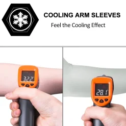 ROCKBROS Sun Protection Arm Sleeves Cooling for Running Golf Fishing Cycling