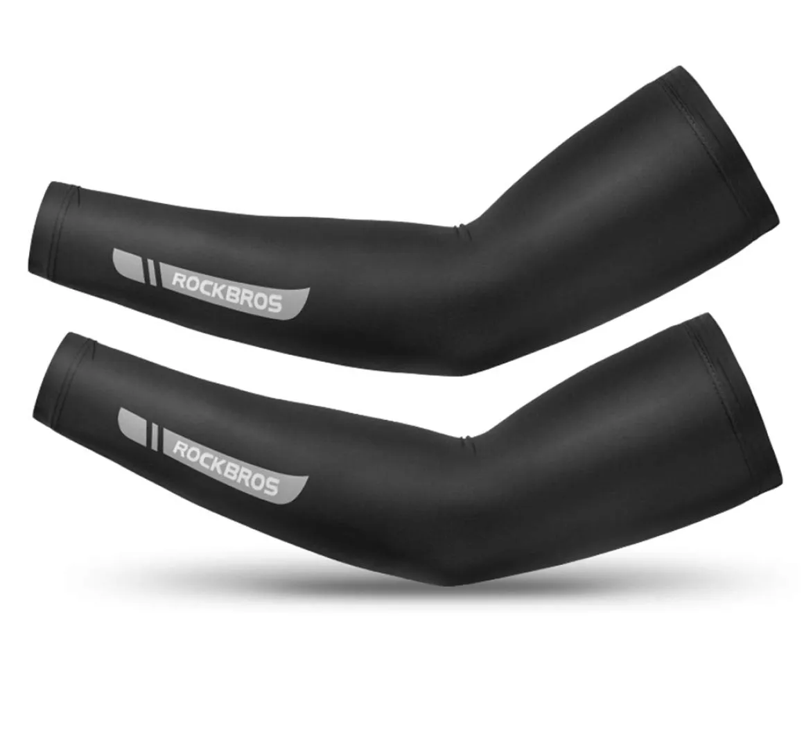 ROCKBROS Sun Protection Arm Sleeves Cooling for Running Golf Fishing Cycling