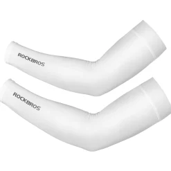 ROCKBROS Sun Protection Arm Sleeves Cooling for Running Golf Fishing Cycling