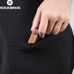 ROCKBROS Titanium-Plated 8-in-1 Wood Handle Multi-function Tool