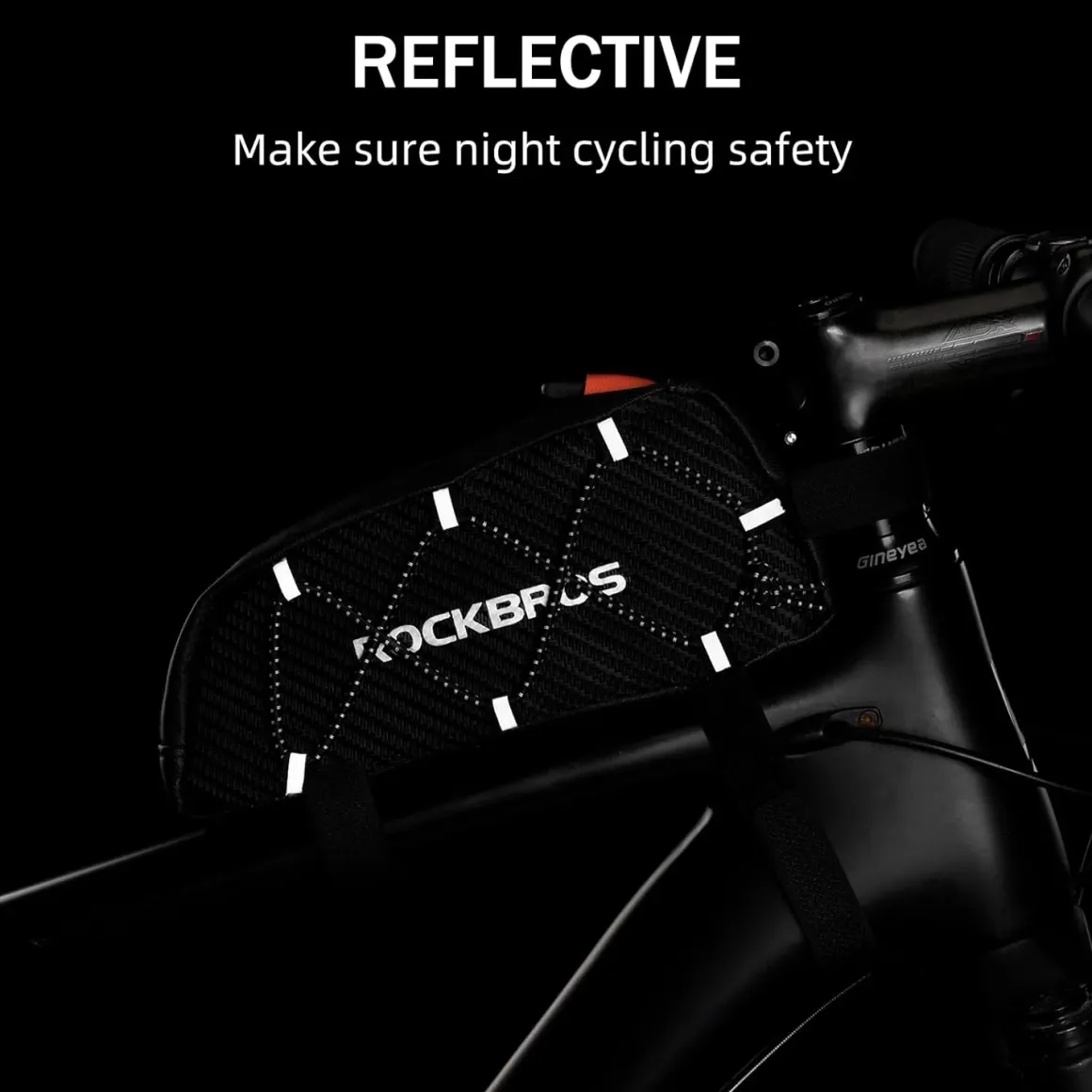 ROCKBROS Top Tube Bike Bag Bicycle Front Frame Bag