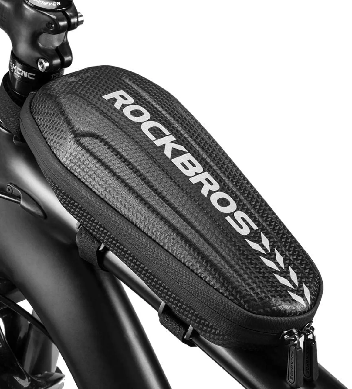 ROCKBROS Top Tube Bike Bag Bike Front Frame Bag EVA Bicycle Bag Below 6.2"/6.5"