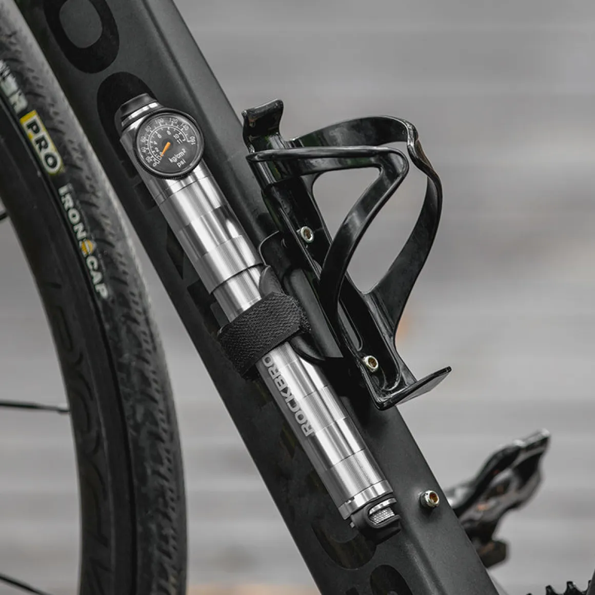 ROCKBROS Ultralight Bike Tire Shock Mini Pump 160PSI High Pressure