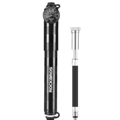 ROCKBROS Ultralight Bike Tire Shock Mini Pump 160PSI High Pressure