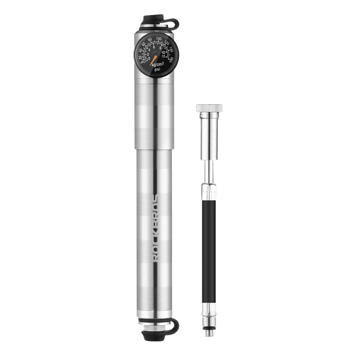 ROCKBROS Ultralight Bike Tire Shock Mini Pump 160PSI High Pressure