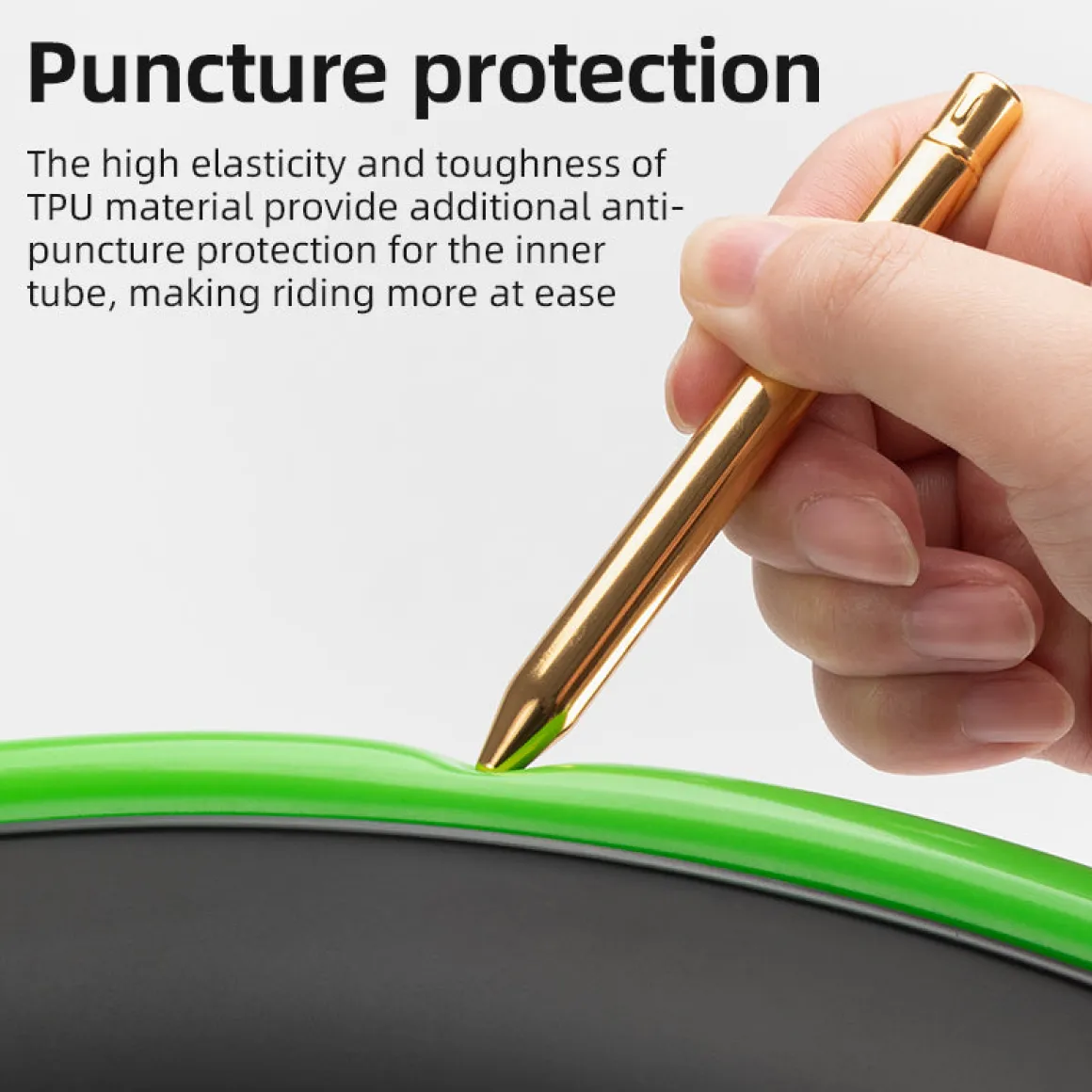 ROCKBROS Ultra-Light TPU Puncture-Resistant Inner Tube 24g 700x18/28C