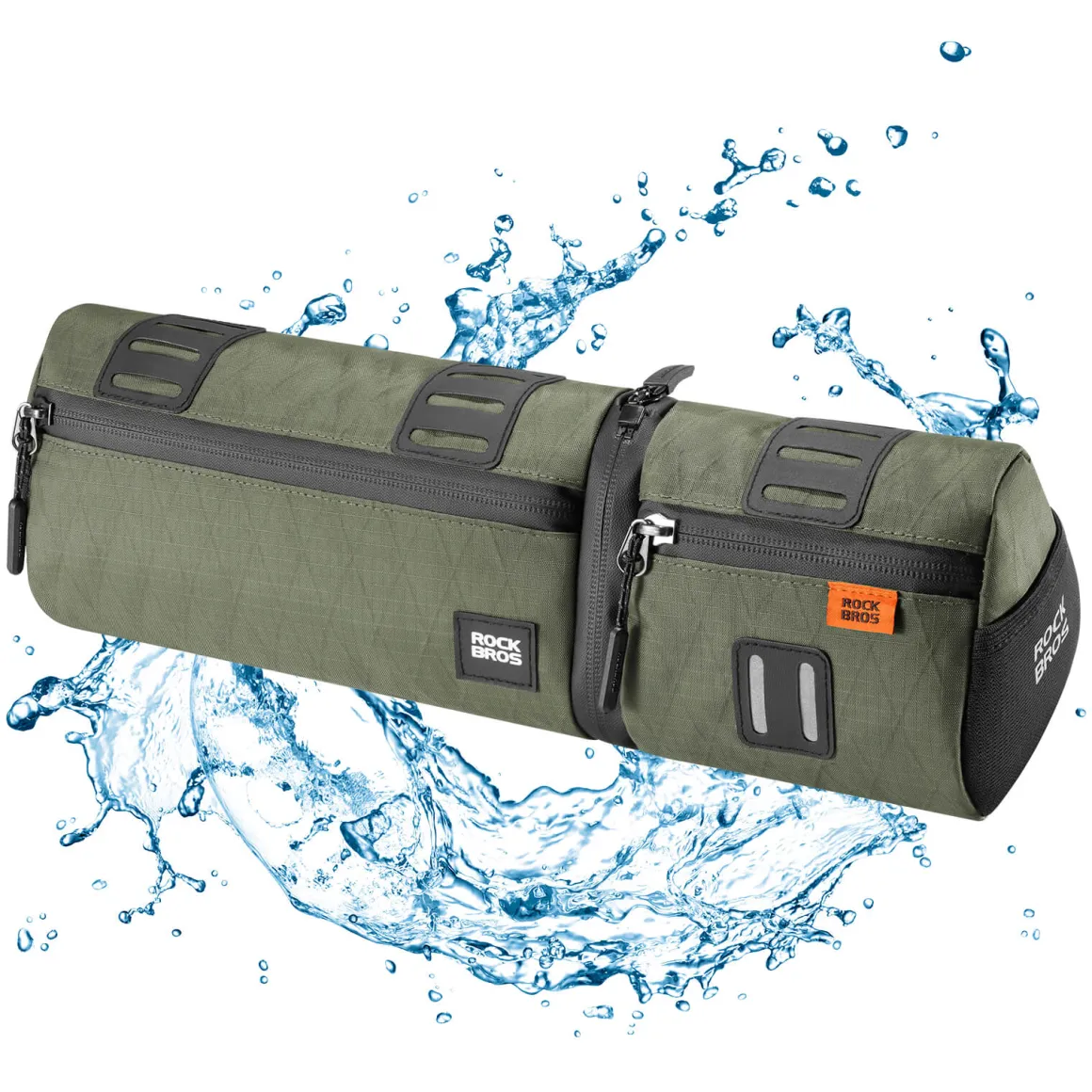 ROCKBROS Versatile 2 in 1 Bike Bag Waterproof Handlebar Bag With Shoulder Strap