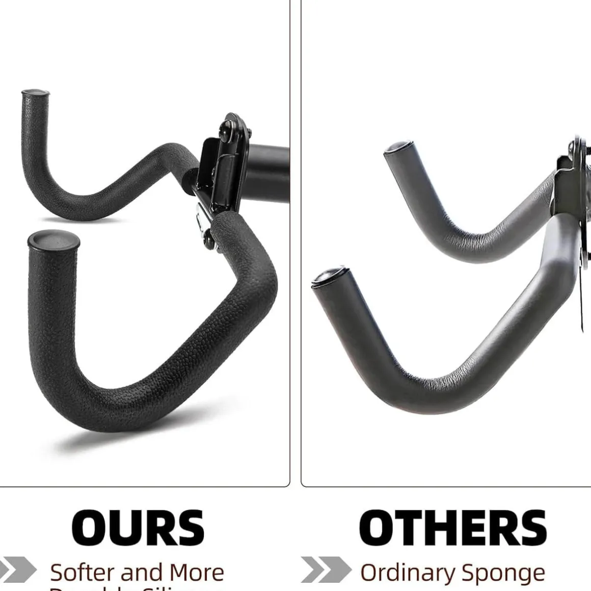 ROCKBROS Wall-Mounted Bike Holder 33 lb Capacity