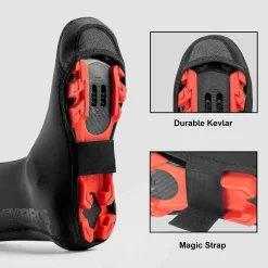 ROCKBROS Warm Windproof Water-Resistant Cycling Shoe Covers