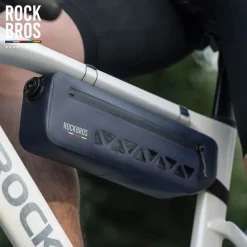 ROCKBROS 100% Waterproof Bike Frame Bag 1.7L Road-to-Sky