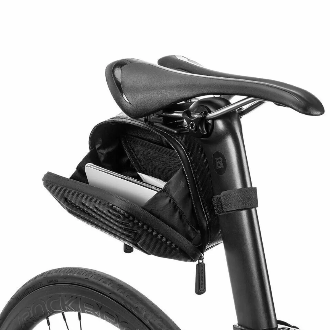 ROCKBROS Waterproof Rear Seat Bag - Large Capacity, Reflective, Portable