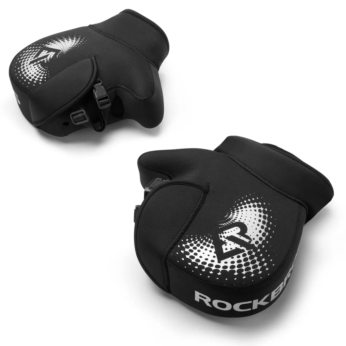 ROCKBROS Windproof Motorcycle Handlebar Muffs - Cold Weather Hand Warmers
